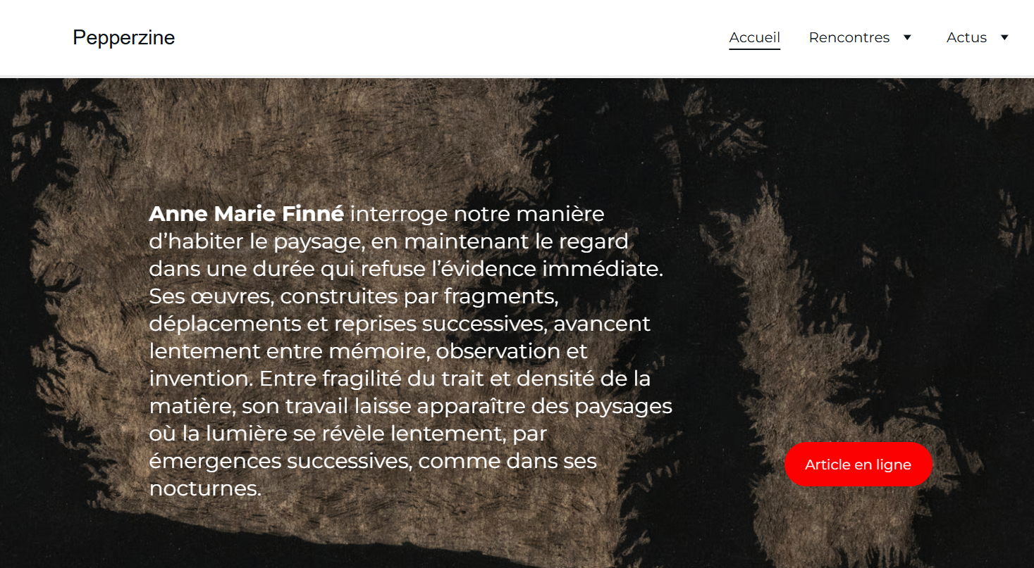 Presse: L'Art Même #99, par Marion Cambier